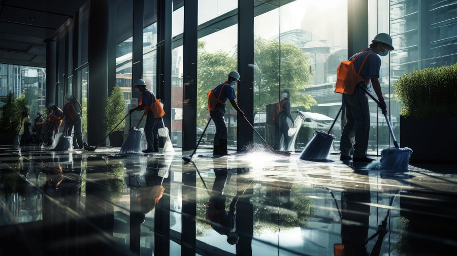 commercial cleaning service cost