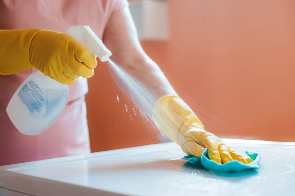 restroom cleaning checklist template