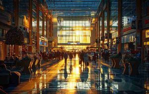 Shopping center Cleaning service