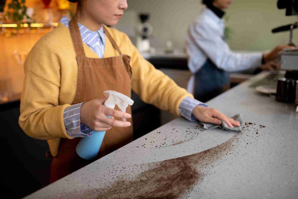Grease Kitchen Countertop