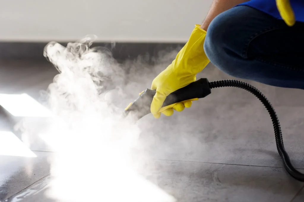 Steam Cleaning Basement Floors